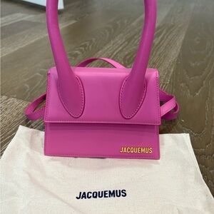 Jacquemus Neon Pink Le Chiquito Moen NWT